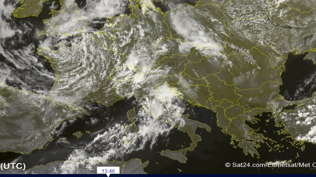 Supercelle in formazione, prossime ore grandinate e nubifragi al Nord. Video Meteo