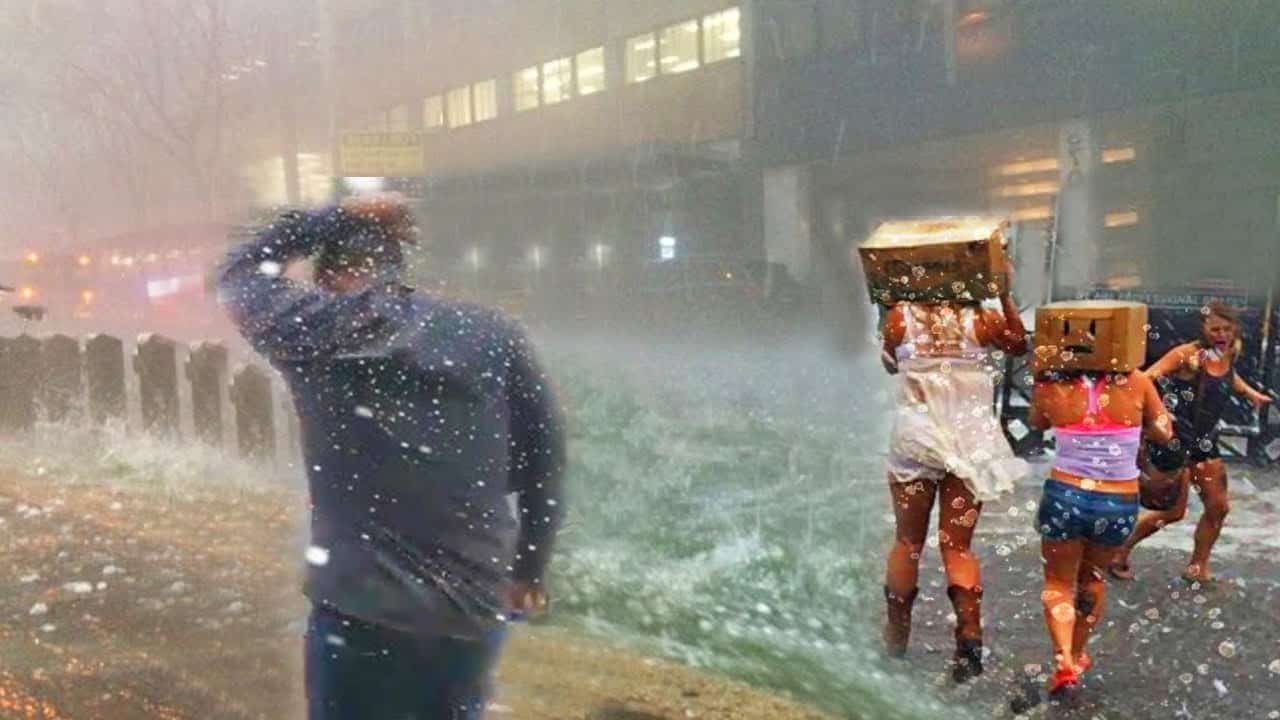 Video Meteo: devastanti grandinate in Francia. Chicchi giganti