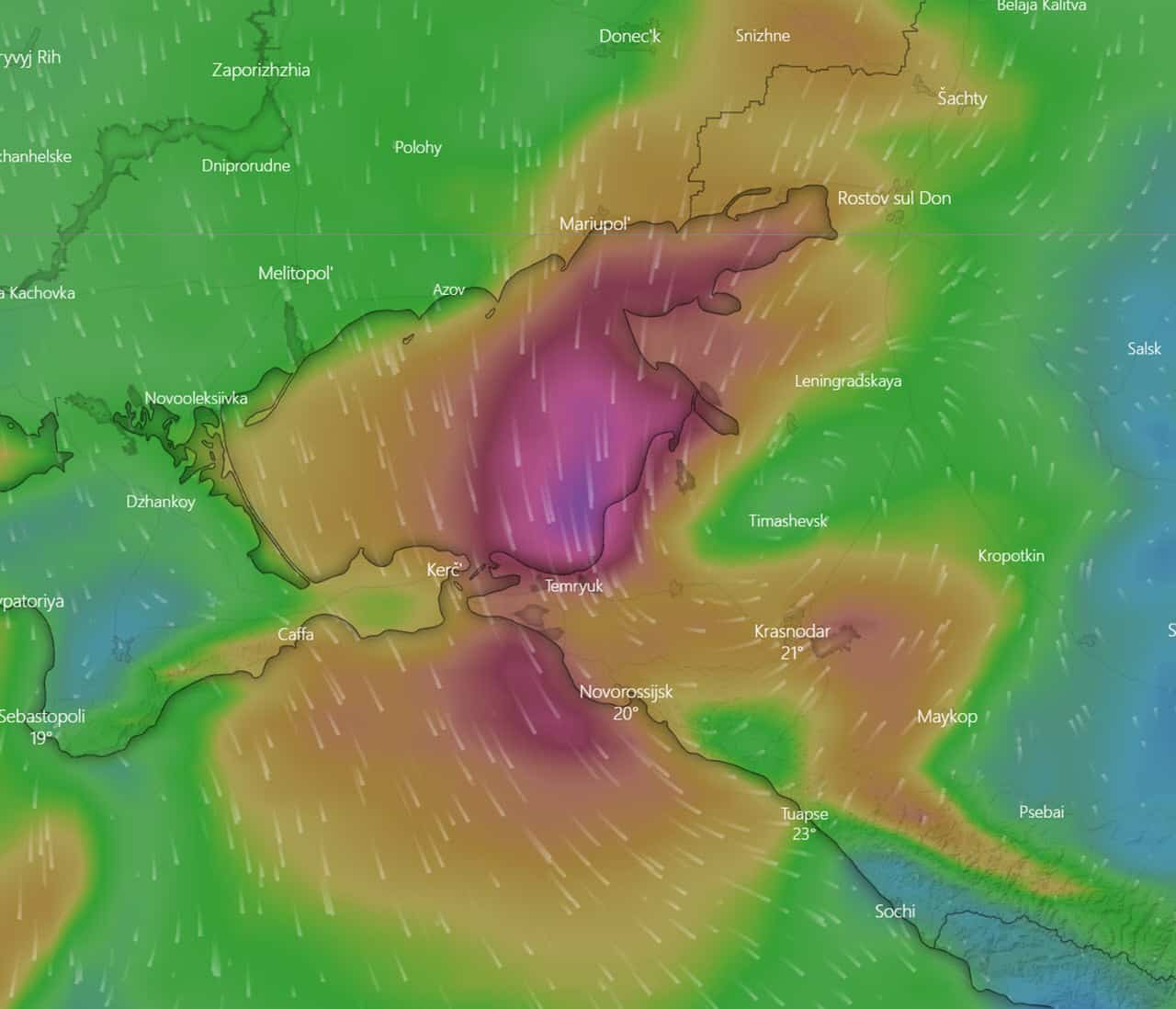 Meteo: Falchion, simile ad un Ciclone Mediterraneo nel Mar Nero, un TLC