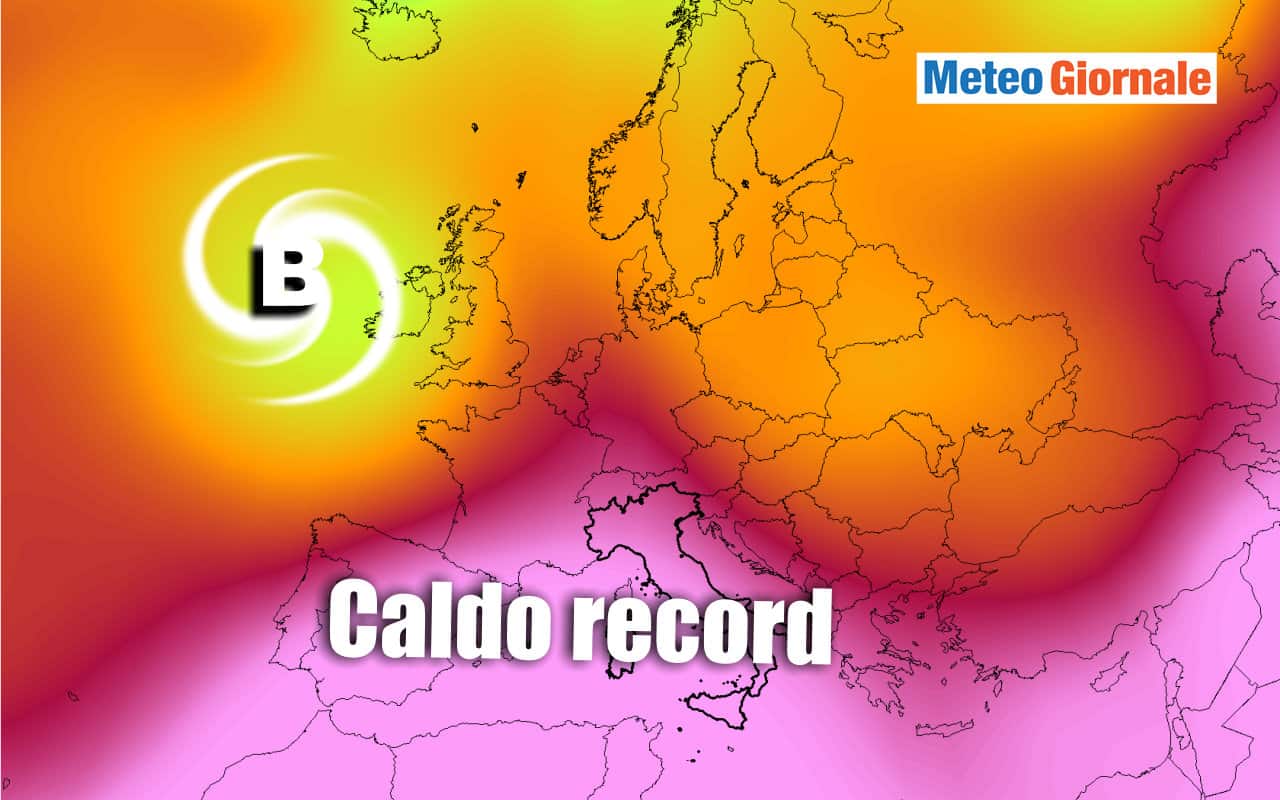 Scenari meteo da INCUBO: rischio CANICOLA record