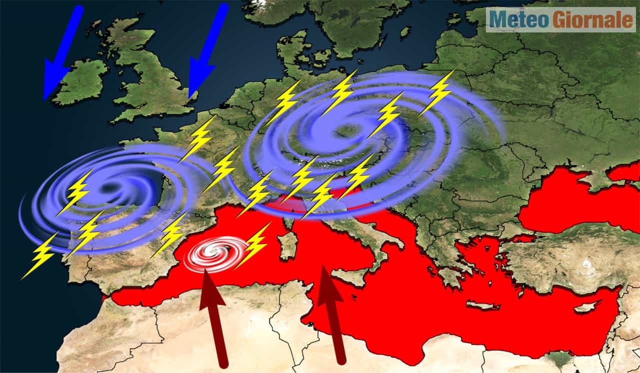 Meteo Settembre i Tropici del Sahara in ITALIA, ed il rischio di ciclogenesi mediterranee