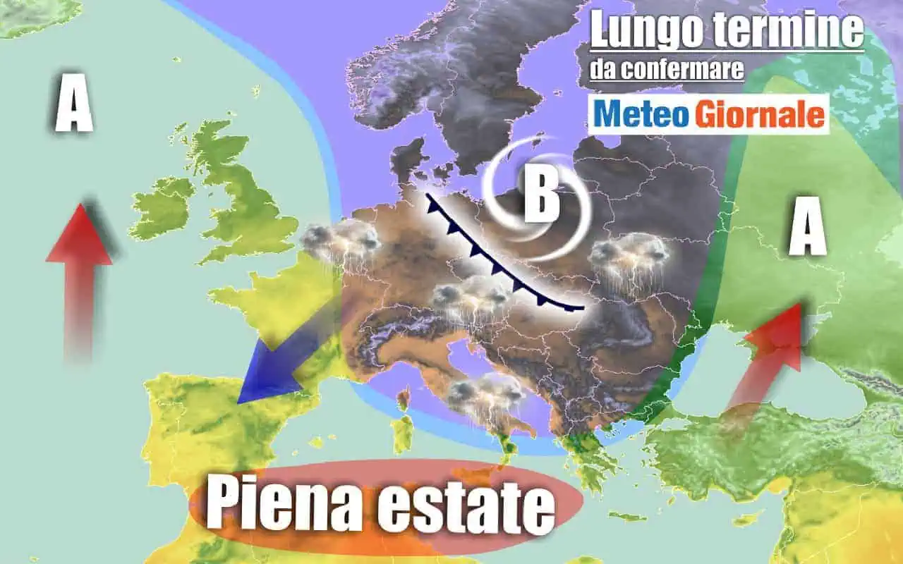 METEO Italia al 4 settembre: gran TRAMBUSTO in arrivo