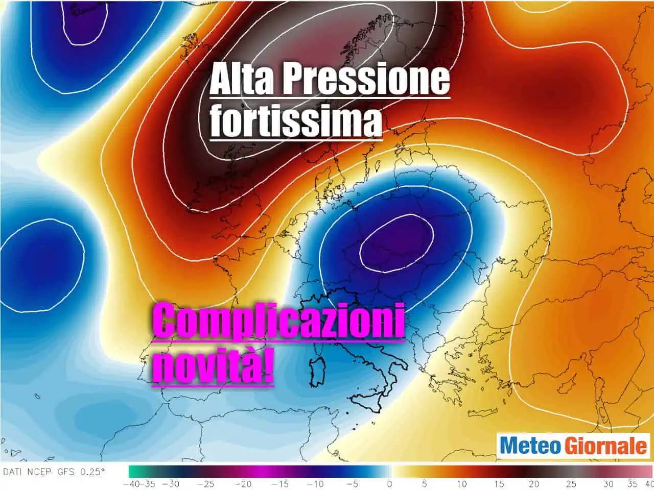 meteo con complicazioni