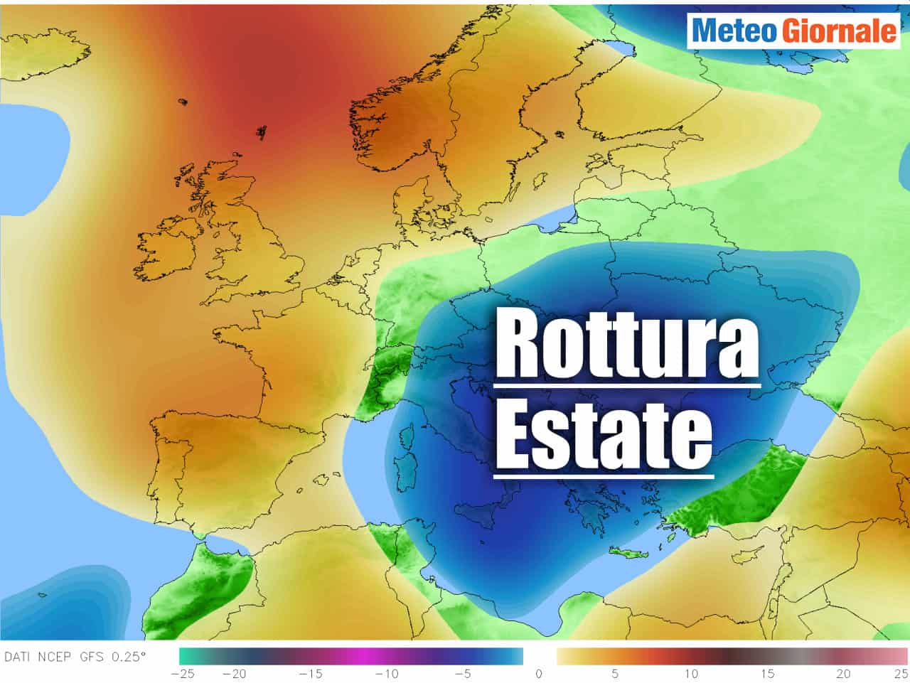 ROTTURA dell’Estate, il refrigerio dal Centro Meteo Europeo e dall'America meteo con rottura estiva - ROTTURA dell’Estate, il refrigerio dal Centro Meteo Europeo e dall'America