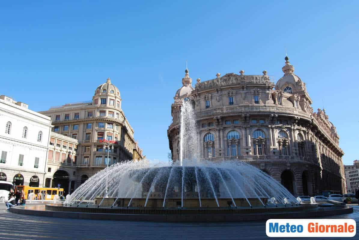 Meteo GENOVA sarà afoso, con alcune giornate caldissime meteo locale 00445 - Meteo GENOVA sarà afoso, con alcune giornate caldissime
