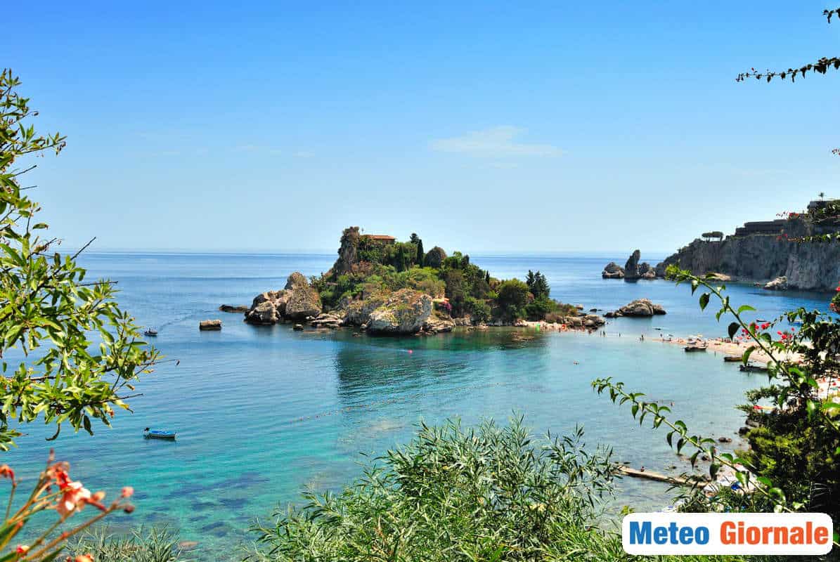 Meteo PALERMO caldo africano imponente