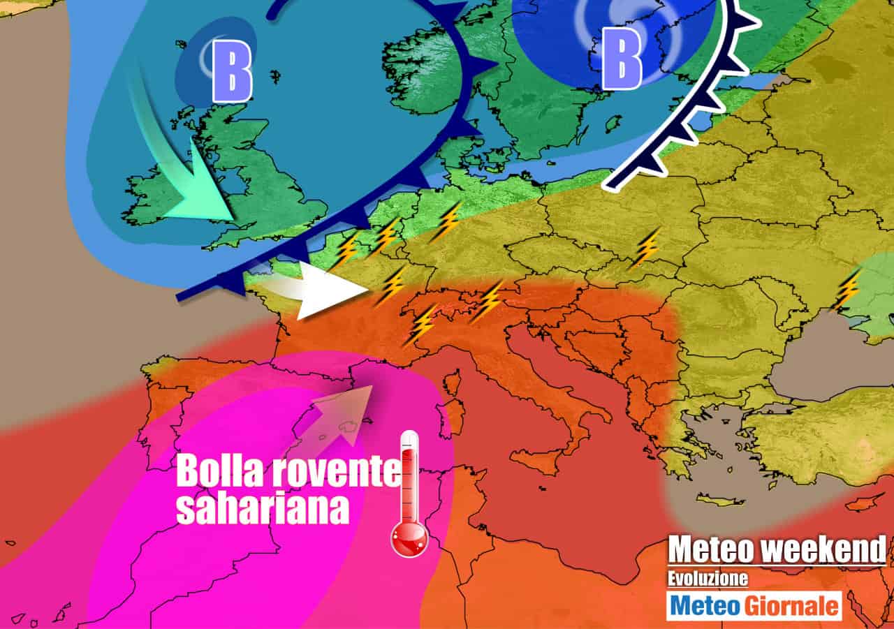 METEO 7 Giorni. CALDO intenso, ma dopo Ferragosto CAMBIA TUTTO