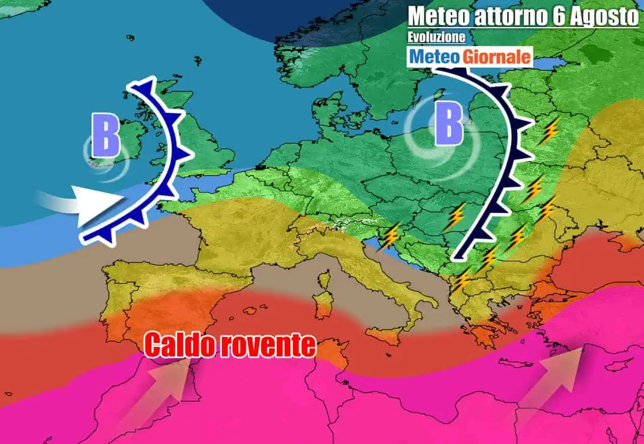Italia divisa in due, si prevedono ancora fuochi d'artificio nel prossimo weekend