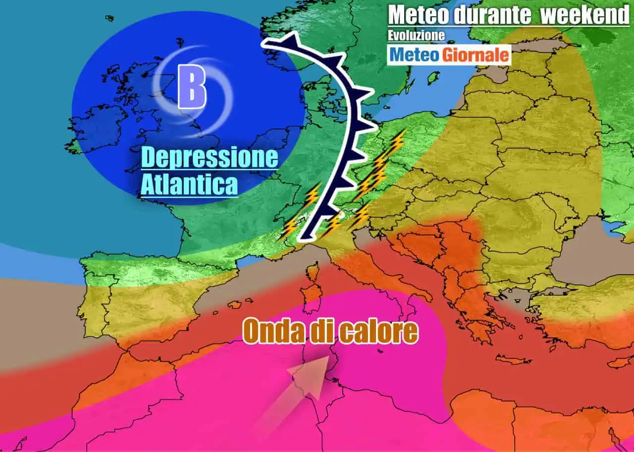 Anticiclone africano tornerà il grande protagonista