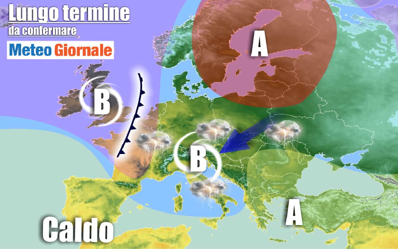 METEO Italia al 29 settembre, dal caldo al forte MALTEMPO
