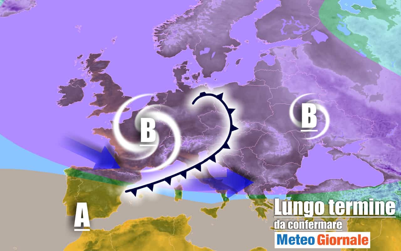 METEO Italia al 6 Ottobre con le vere PERTURBAZIONI