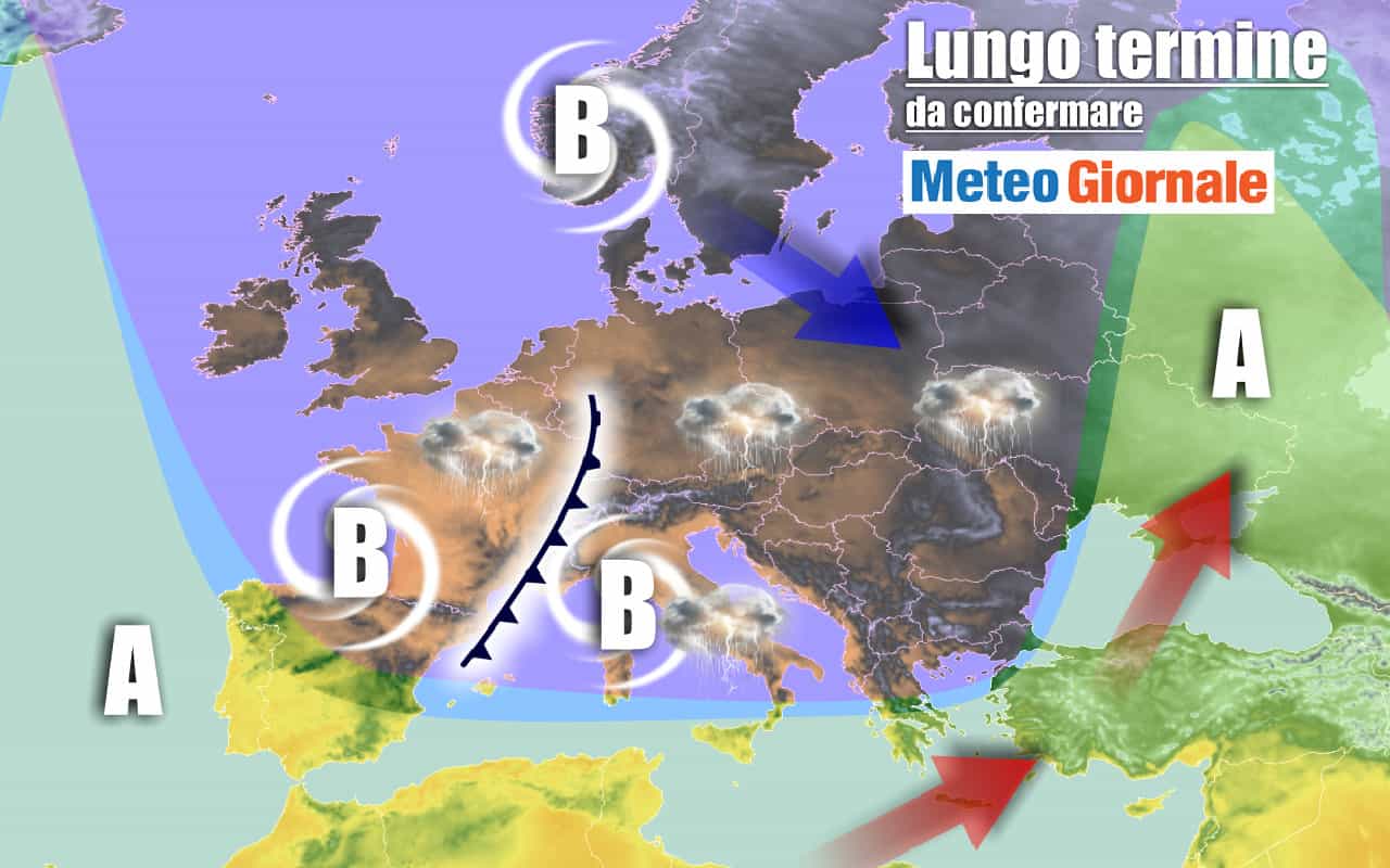 AUTUNNO, meteo Italia sino al 21 Settembre, incombente
