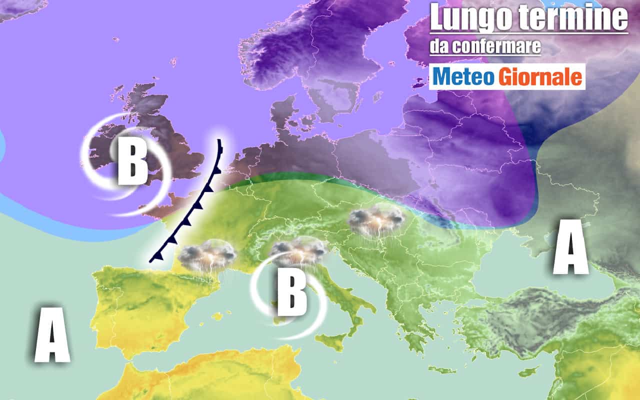 METEO Italia al 22 settembre, gocce fredde e NUBIFRAGI