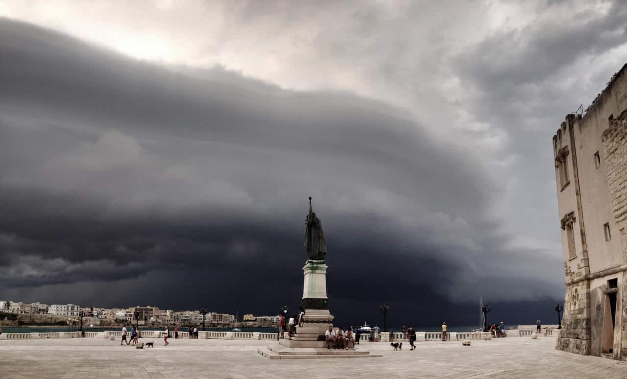 METEO WEEKEND, prima minacciosa PERTURBAZIONE di settembre in arrivo