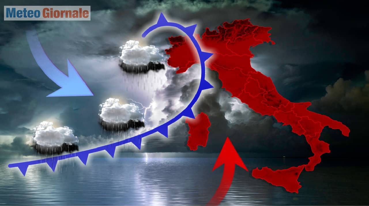Meteo imminente: insidioso Vortice Ciclonico alle porte