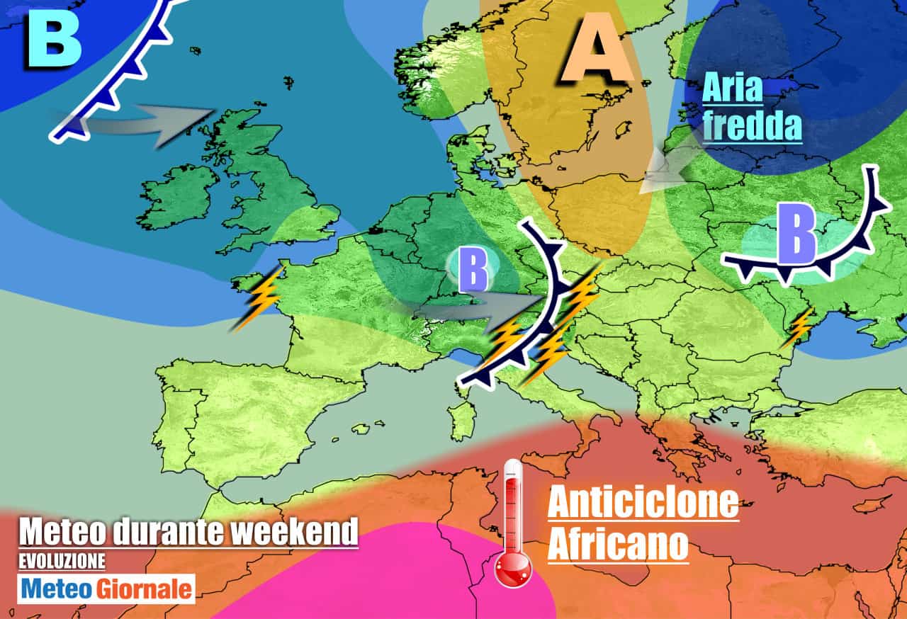 Meteo 7 giorni: capovolgimento da TARDA ESTATE alle PRIME PROVE d’Autunno