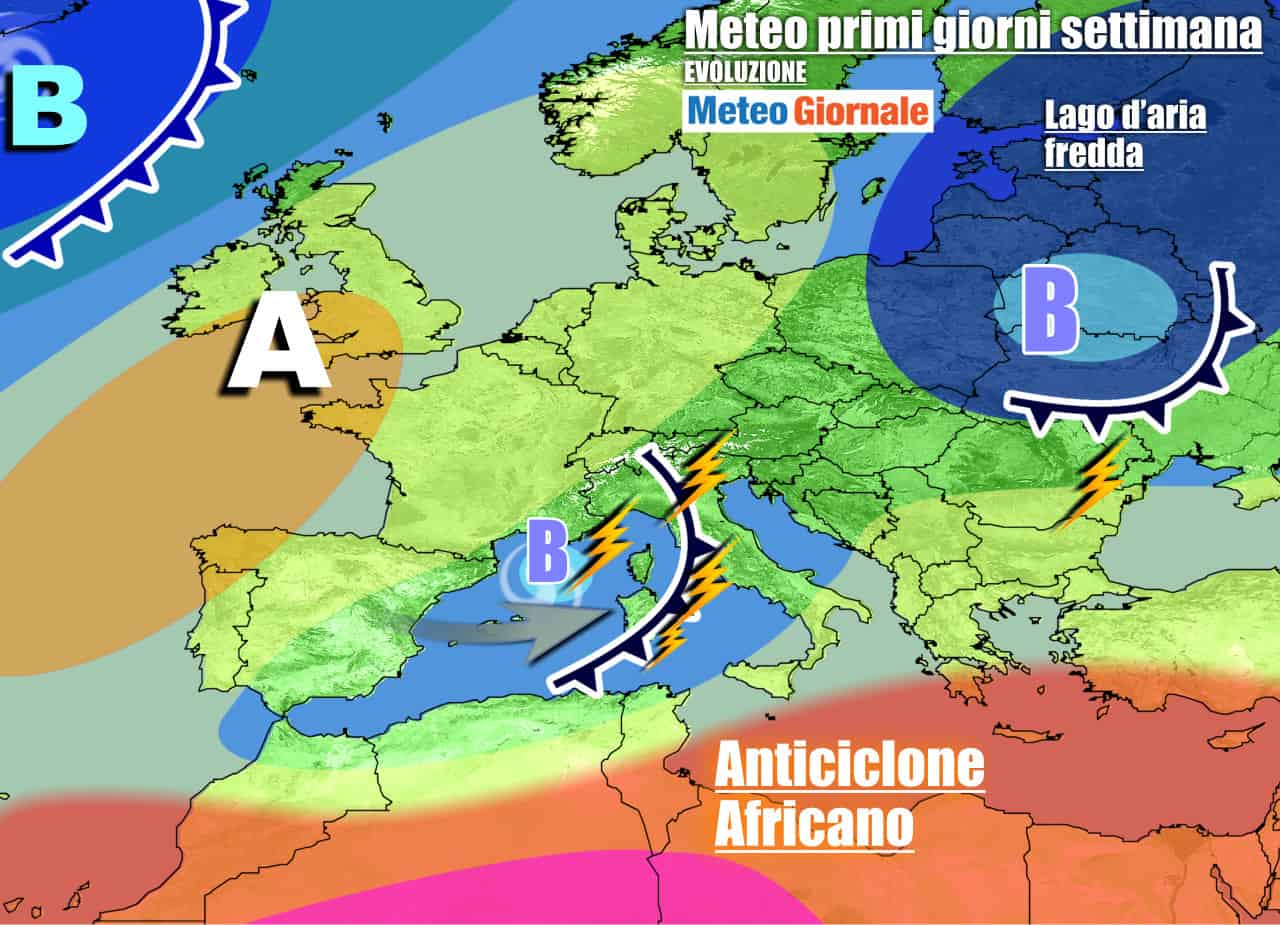 Meteo 7 giorni: l’autunno fa i primi passi. TURBOLENZE e poi TEMPESTA