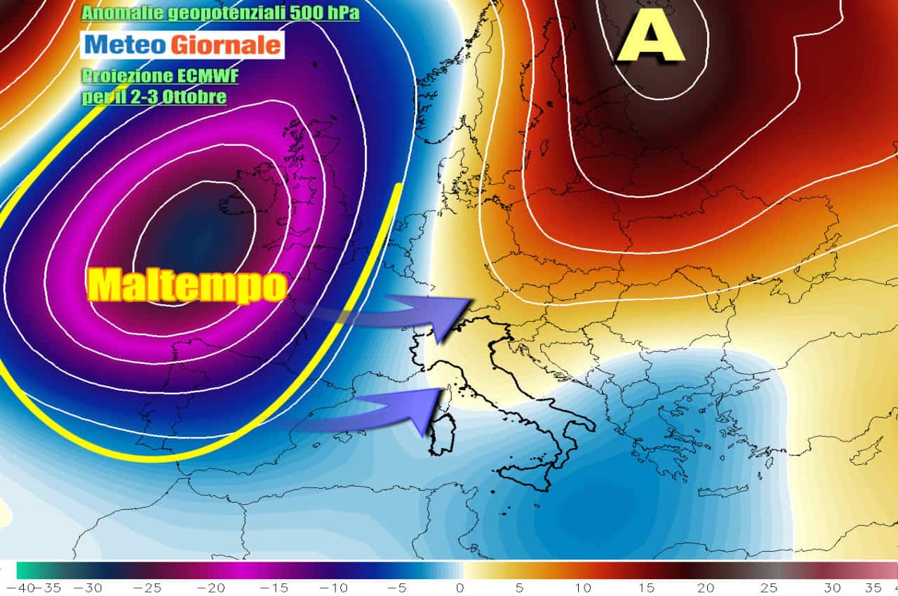 Meteo weekend, verso un CAMBIAMENTO che potrebbe aprire a una vera svolta
