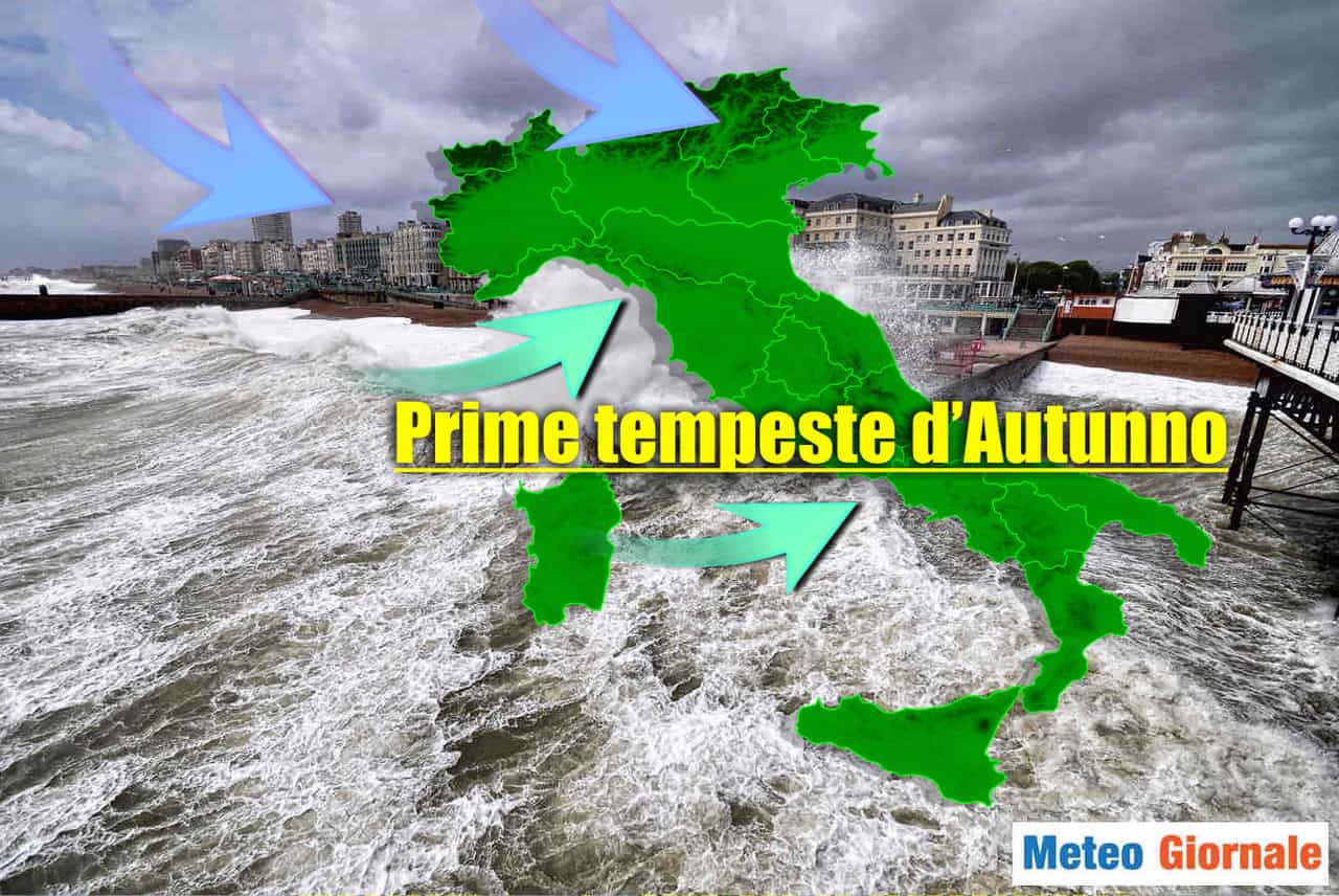 CALO TEMPERATURE, l’autunno ci prova. Meteo di Ottobre evoluzione stravolta