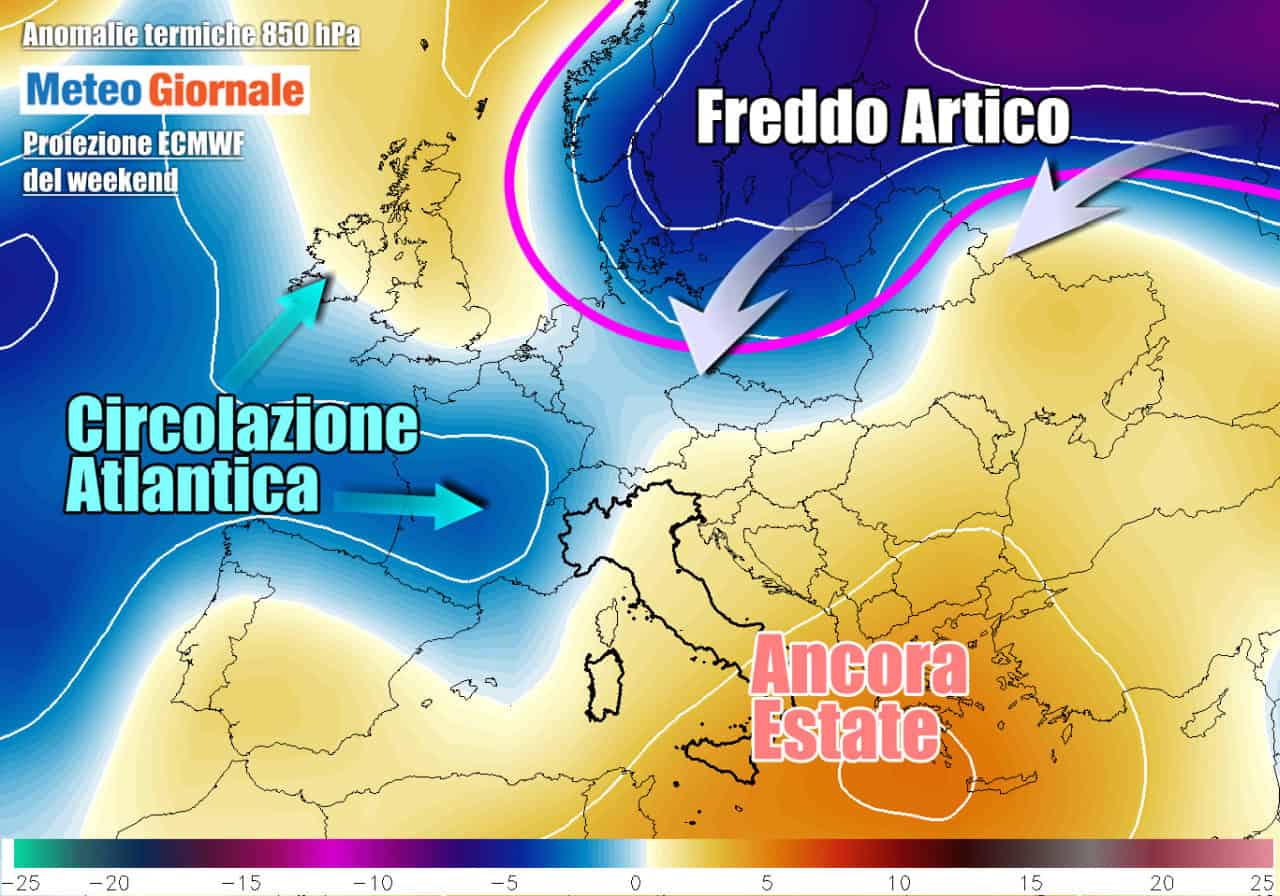 Novità Meteo, dall'Europa dell’Est il FREDDO PRECOCE inizierà a far sul serio