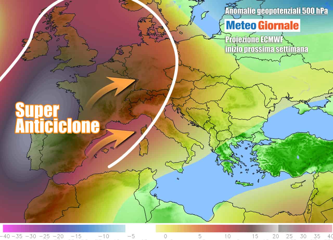 METEO: ritorna l’anticiclone africano, totale stravolgimento. La tendenza