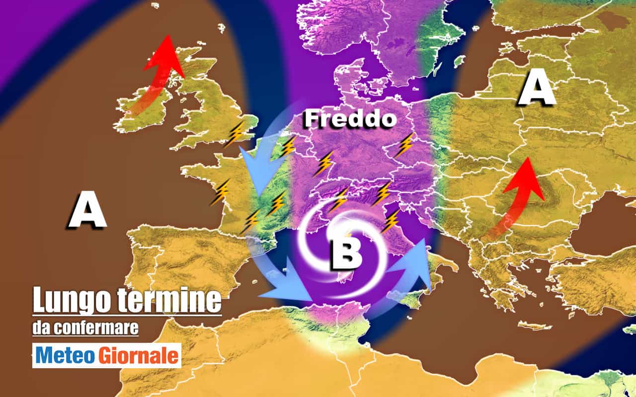 METEO Italia al 20 Ottobre, quasi INVERNO