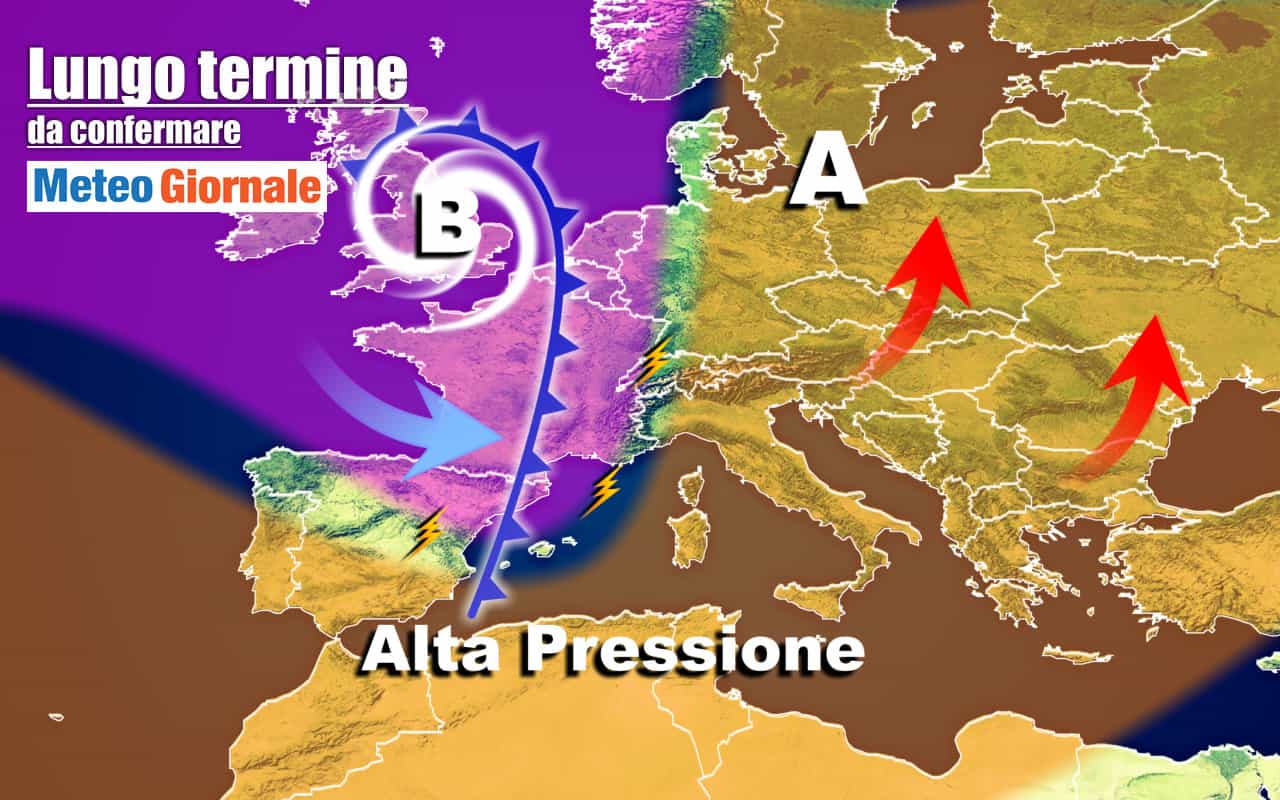 METEO Italia al 24 Ottobre, dal freddo alle PERTURBAZIONI atlantiche