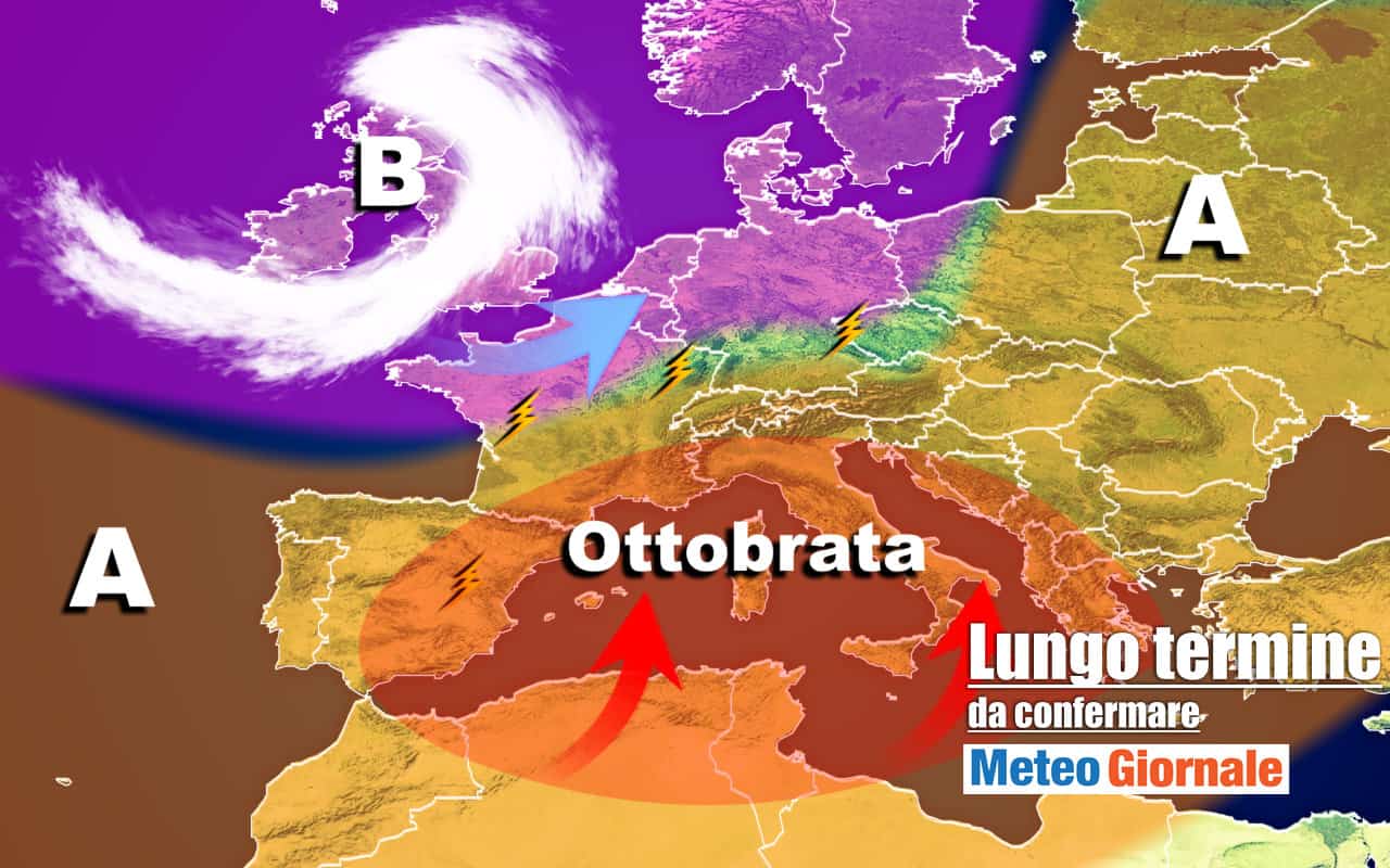 METEO Italia al 27 Ottobre, possibile CALDO anomalo