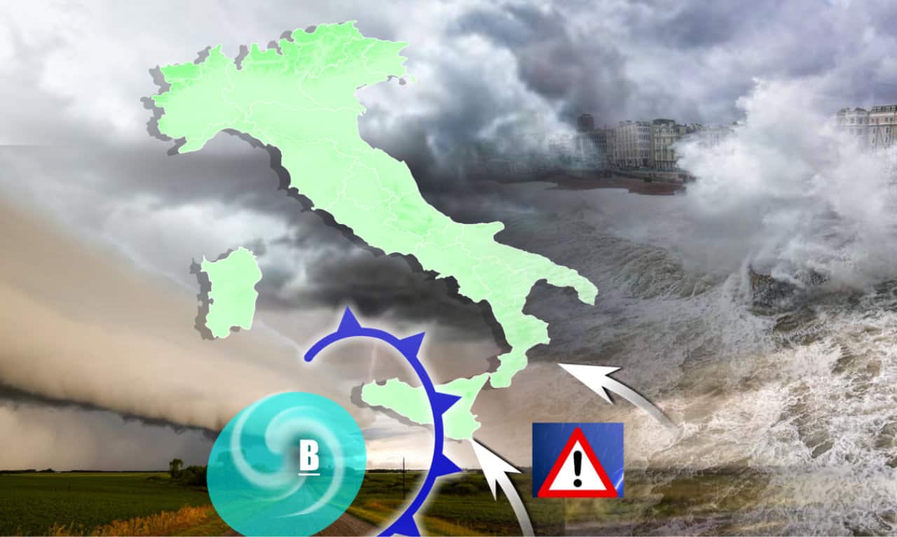 Meteo: CICLONE MEDITERRANEO in formazione nel weekend, arriva FORTE MALTEMPO