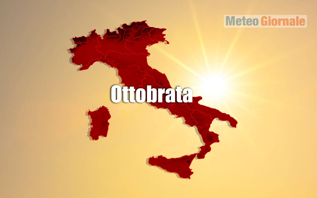 L'Ottobrata e CALDO ANOMALO: meteo che cambia. AGGIORNAMENTO