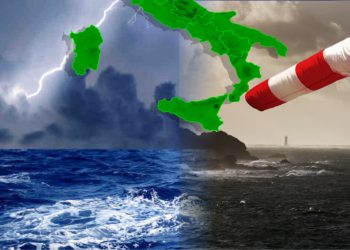 Fase di maltempo autunnale su parte d'Italia