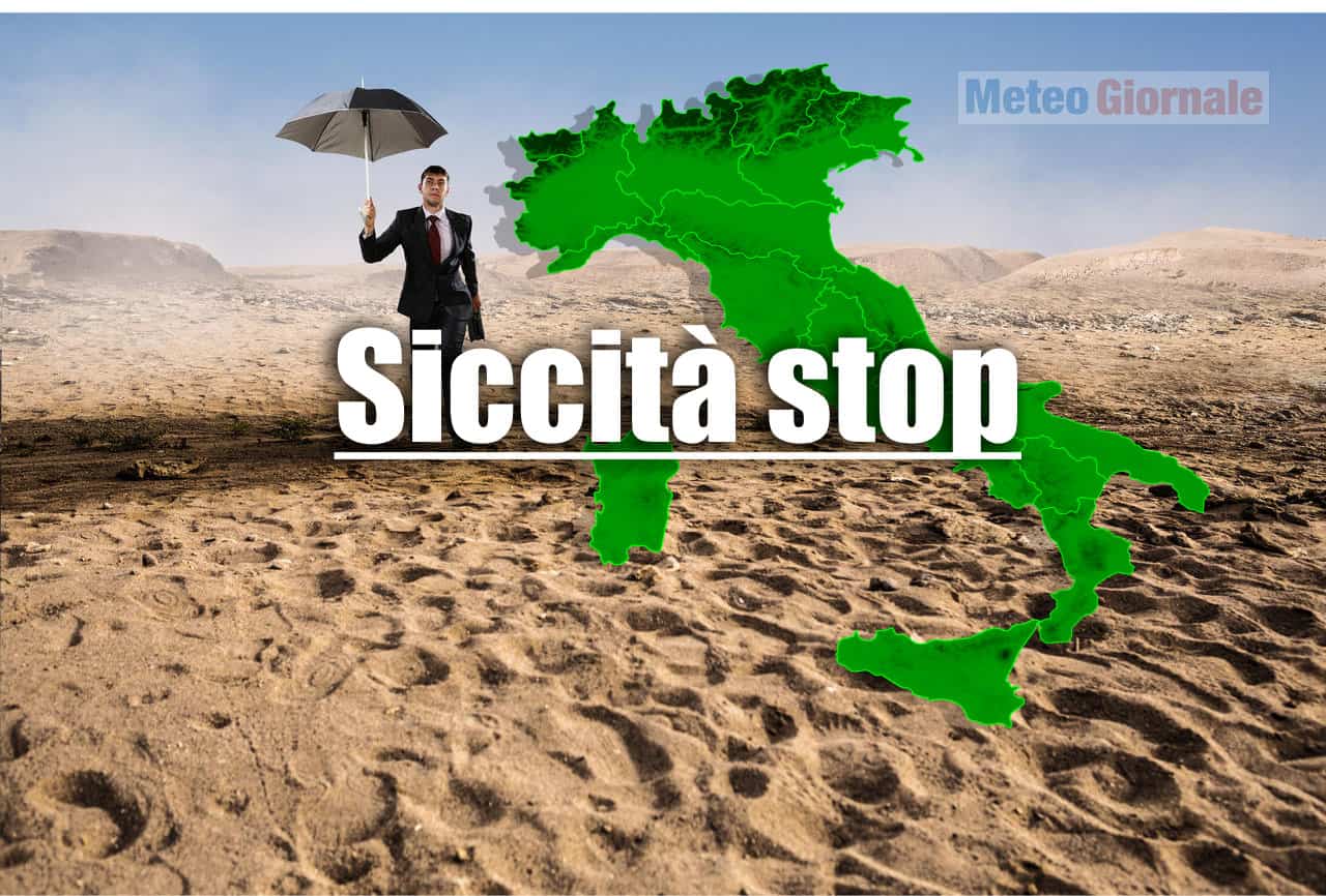 SICCITA' stop: l'Inverno potrebbe portarci tanta PIOGGIA