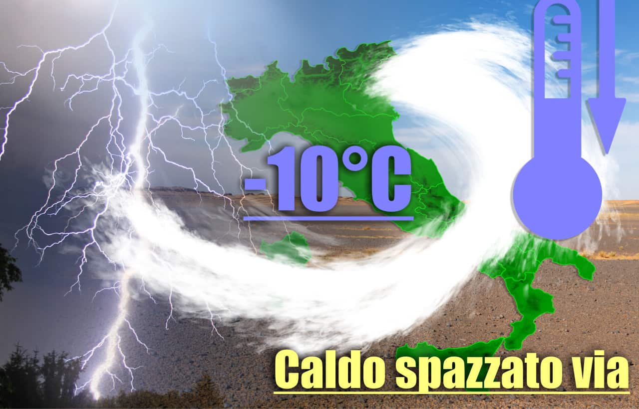 Repentino ribaltone meteo. In settimana temperature in picchiata