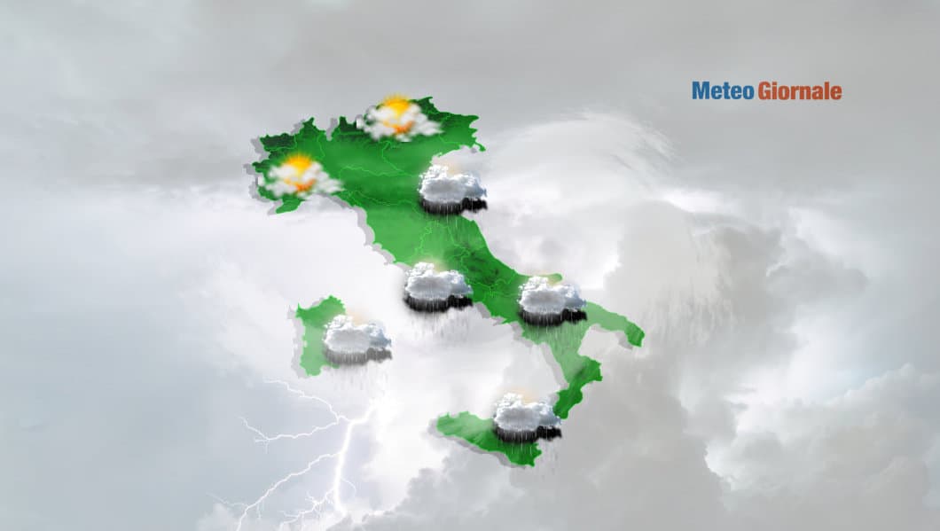 VORTICE FREDDO farà sprofondare l'Italia nel meteo da pieno Autunno