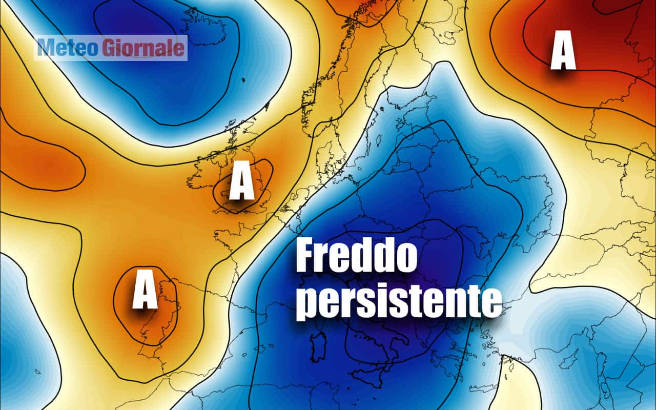 Incredibile serie di IRRUZIONI ARTICHE: meteo da pieno INVERNO, subito