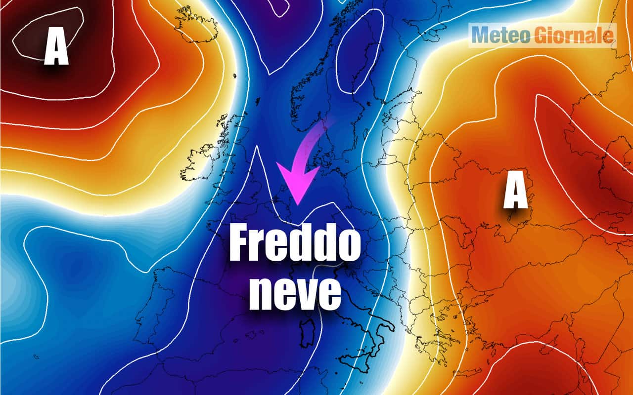 Arriva la NEVE anche MOLTO abbondante! Meteo da pieno INVERNO ormai alle porte