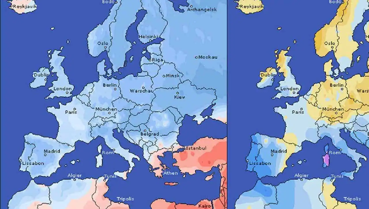 Uno dei possibili effetti di La Niña sull'Inverno europeo