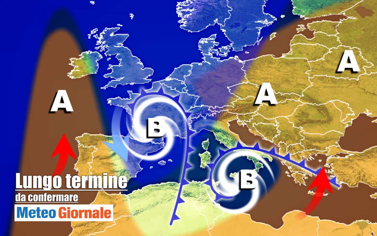 METEO Italia al 20 Novembre, aria d'INVERNO