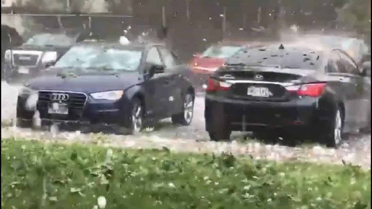 Meteo Argentina: grandine gigante, super nubifragi (bombe d’acqua) record