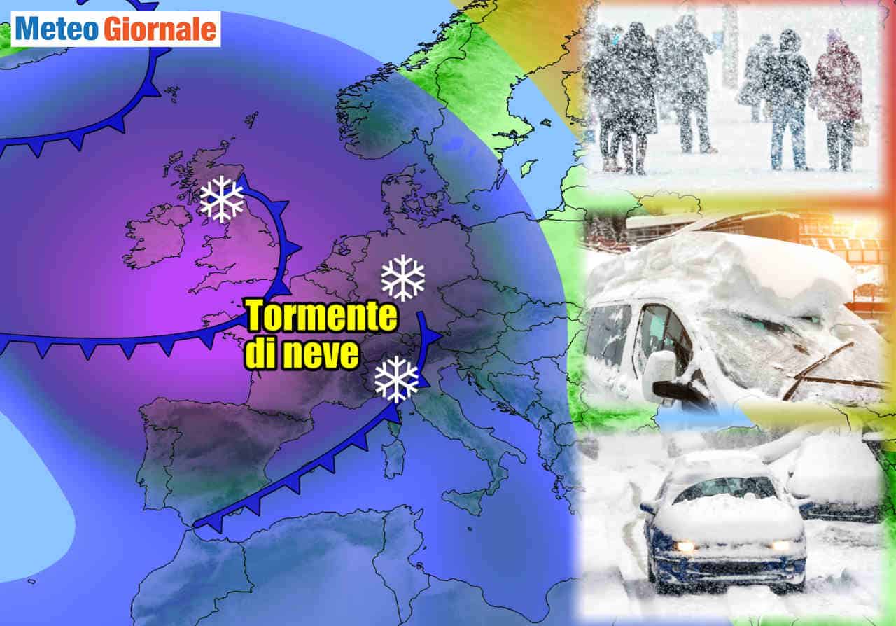 Ci siamo, l’INVERNO sta per sbarcare. Sarà un super RIBALTONE METEO