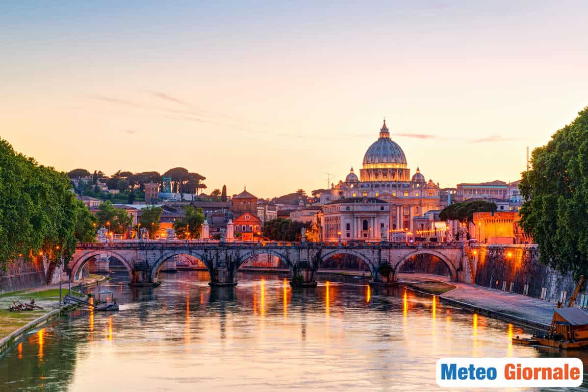 Meteo ROMA: tornerà piovere giovedì. Lunedì forse freddo