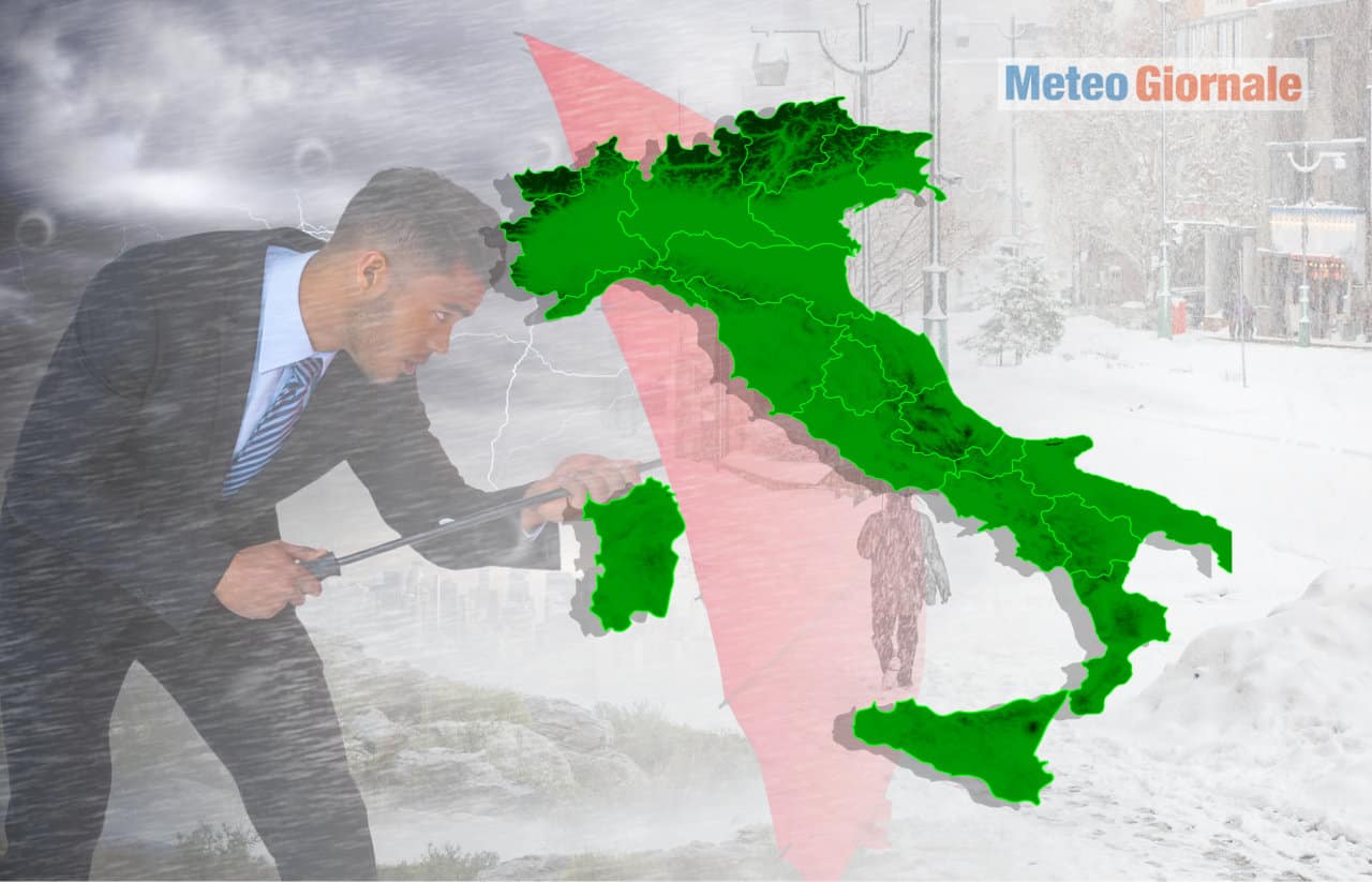 Dai NUBIFRAGI alle NEVICATE: ma che meteo è? Che sta succedendo? E' strano, o forse no