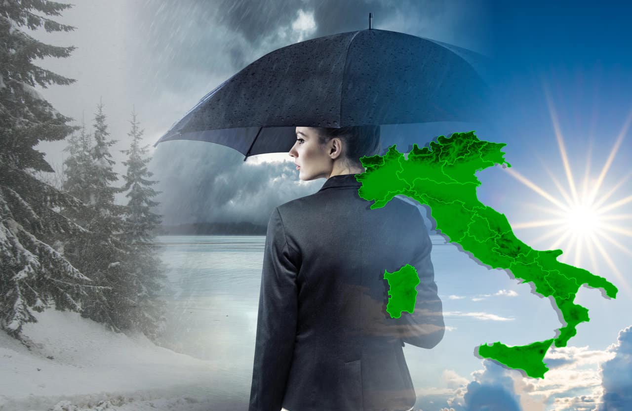 METEO Weekend: imminente una NUOVA PERTURBAZIONE che porterà PIOGGIA E NEVE