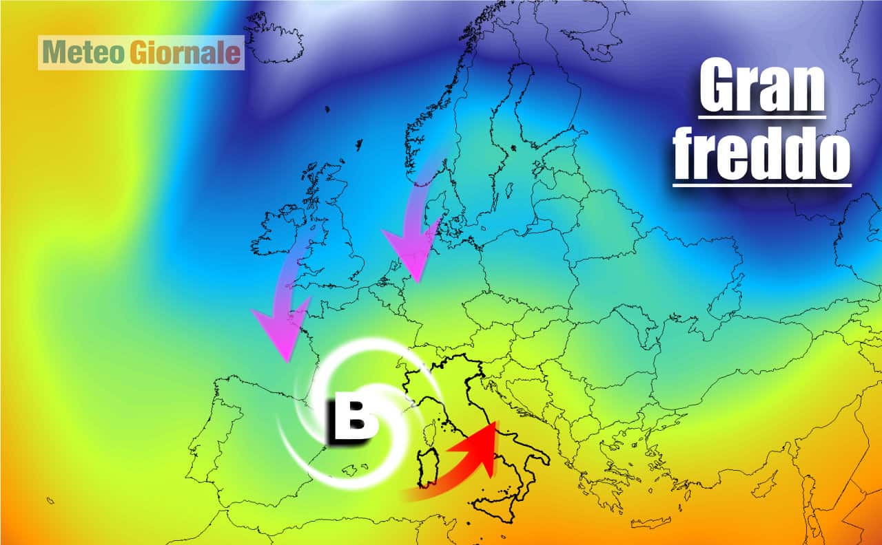 La settimana subito dal METEO perturbato: non se ne esce