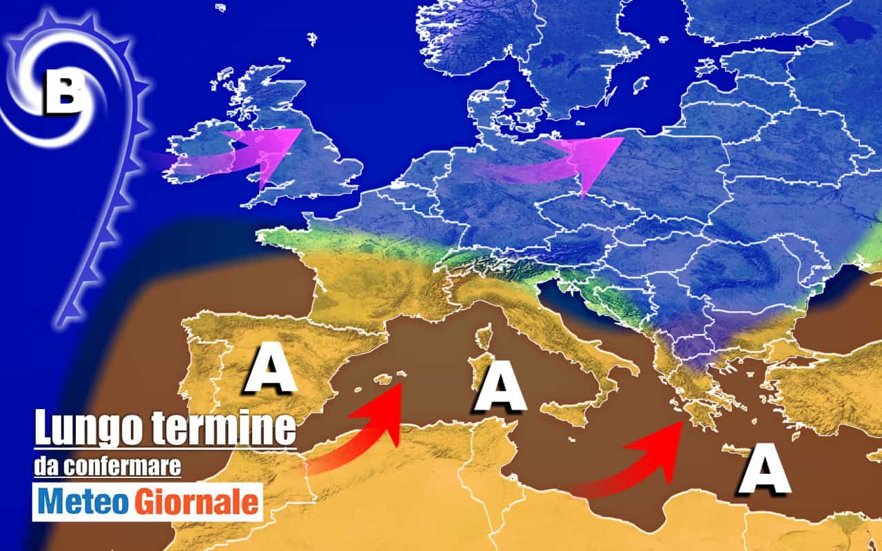 METEO Italia al 19 dicembre, cenni di BEL TEMPO ma con riserva