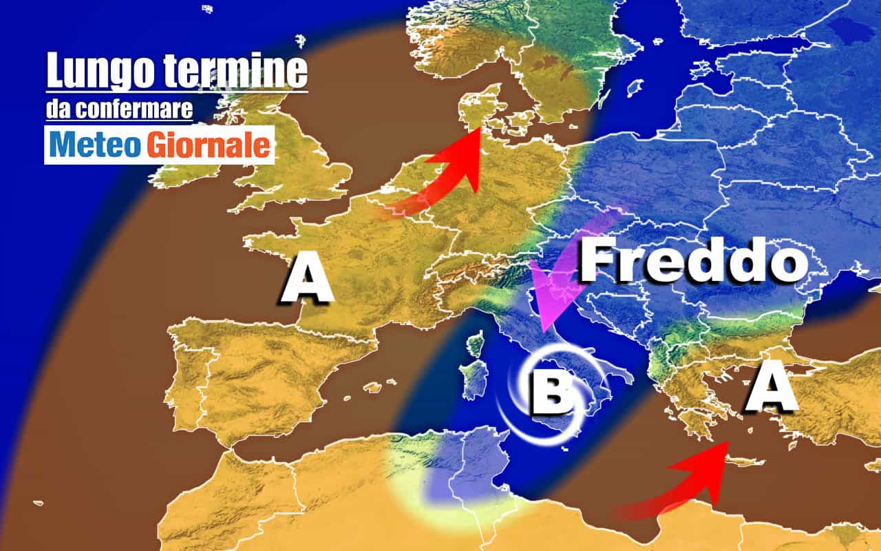 METEO Italia al 23 dicembre, l'ANTICICLONE porterà FREDDO