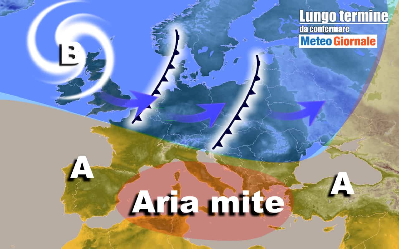 Meteo Italia al 20 dicembre: novità importanti verso NATALE