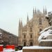 Milano con la neve