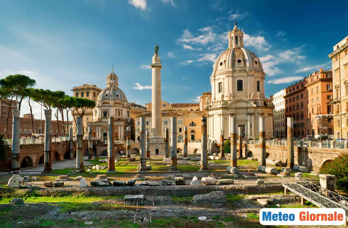 Meteo ROMA: possibilità di precipitazioni e temporali