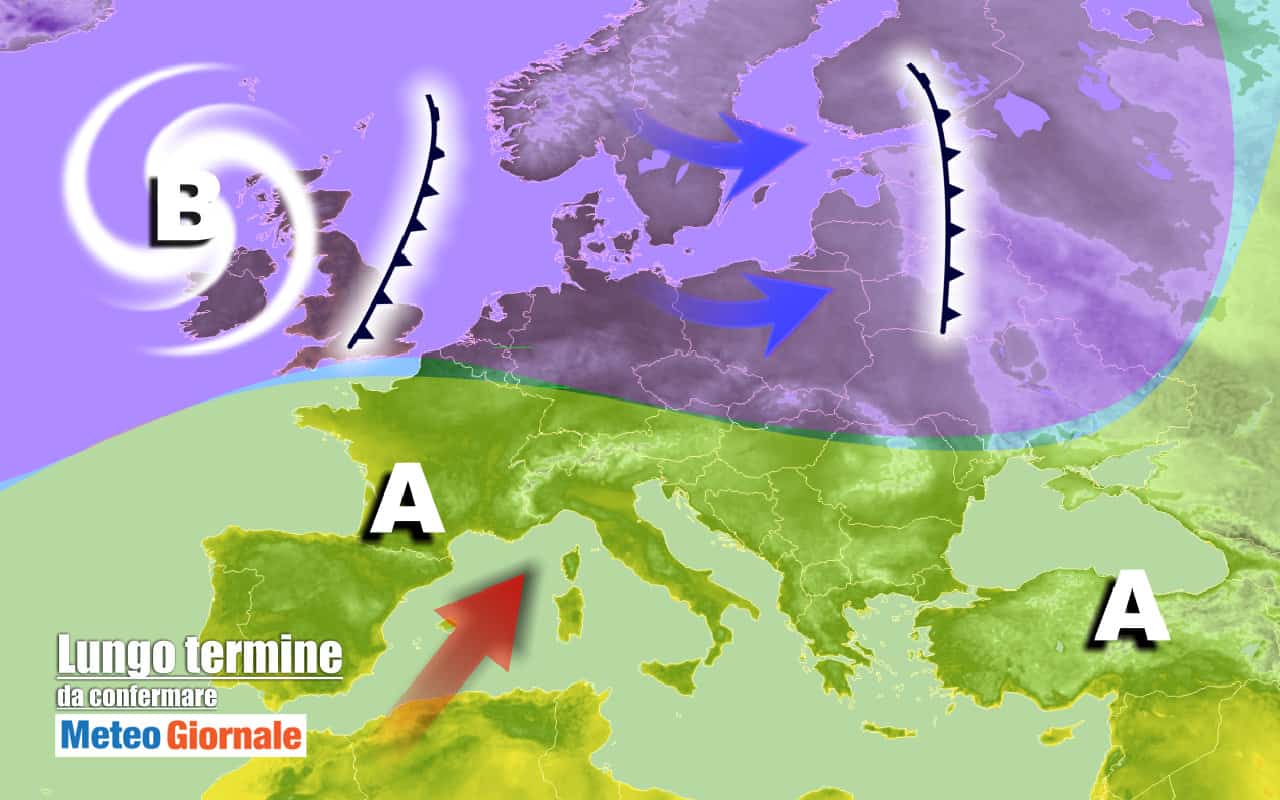 METEO Italia all'8 gennaio, ipotesi CALDO anomalo
